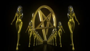vj video background Gold-Evil-Girl-Vj-Loop-LIMEART_003