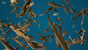 vj video background Gold-Sharks-VJ-Loop-LIMEART_003