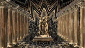 vj video background Kompas-Girl-Statue-Vj-Loop-LIMEART_003
