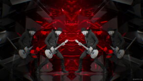 vj video background Guitar-Red-Drivecore-LIMEART-VJ-Loop_003