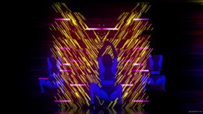 vj video background Glitch-Go-Go-Dancer-Girl-LIMEART-VJ-Clip_003