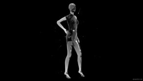 Model-Statue-Holographic-VJ-Loop-LIMEART_006 VJ Loops Farm