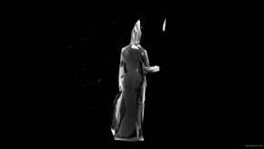 vj video background Artemida-Statue-Holographic-VJ-Loop-LIMEART_003