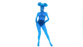 vj video background Blue-Power-Avatar-Frau-1920x1080_29fps_VJLoop-Nektar-Digital_003