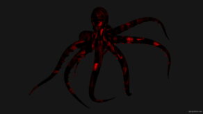 vj video background Octopus-Light-RED-Strobe-1920x1080_29fps_VJLoop_Nektar-Digital_003