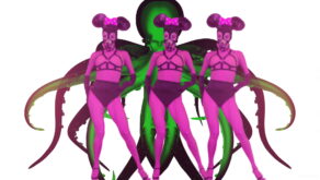 vj video background Violet-Power-Avatar-Frau1920x1080_29fps_VJLoop-Nektar-Digital_003