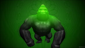 vj video background Gorilla-Green-Small-VJ-Loop-LIMEART_003