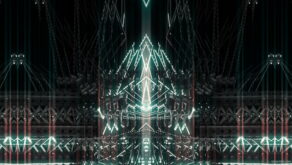 vj video background Blue_Shining_Ray_Prater_Machine_Rhythmic_Action_VJ_Loop_LIMEART_003