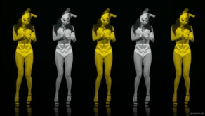 vj video background Rabbit-Art-design-of-female-disco-dancer-dancing-in-rabbit-costume-LIMEART-VJ-Loop_003