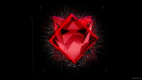 vj video background Red-Polymask-animation-effect-on-black-motion-background-vj-loop_003
