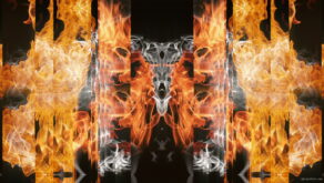 vj video background Eternal-flame-Stripe-line-gate-lights-VA-Video-Art-VJ-Loop_003