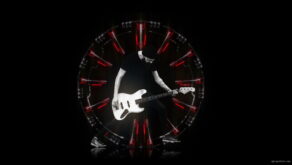 vj video background Bass-Rock-Man-Guitarist-in-Techno-Stage-Gate-Visual-Video-Art-VJ-Loop_003