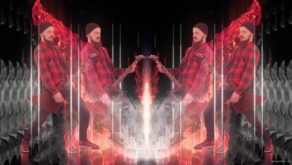 Fire-Rocker-Man-Playing-guitar-on-Flame-Video-Art-VJ-Loop_006 VJ Loops Farm