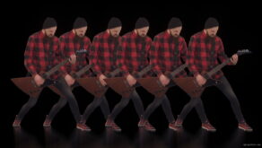 vj video background Rock-Guitarist-Team-playing-Video-Art-VJ-Loop_003