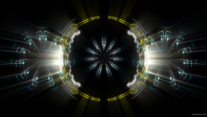 vj video background Sun-Portal-AI-Gate-Eyes-Visual-Art-VJ-Loop_003