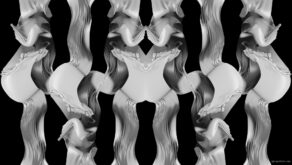 vj video background Fashion-Decor-3D-Cloth-curtain-animation-Video-mapping-Loop_003