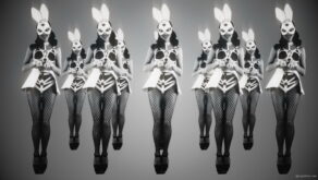 vj video background Noir-Strobing-Jumping-Girls-on-Black-Deep-background-4K-Video-Art-VJ-Loop_003