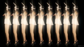 vj video background Rotating-Strobing-Bunny-Girl-Jump-4K-Video-Art-Vj-Loop_003
