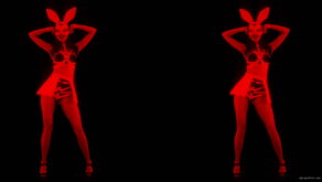 Side-Red-Double-Girls-Rabbit-Playboy-Effect-4K-Video-Art-VJ-Loop_006 VJ Loops Farm