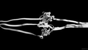 vj video background Three-Line-Fabric-3D-Cloth-curtain-ribbon-animation-VJ-Loop_003