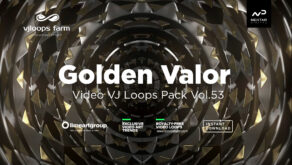 Golden Valor - Video VJ Loops Pack Vol.53