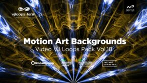 Motion Art Backgrounds - Video VJ Loops Pack Vol.18