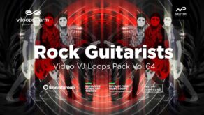 Rock-Guitarist-Video-Art-Vj-loop
