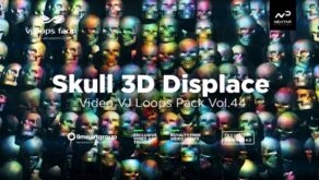 Skull-displace-3d-vj-loops