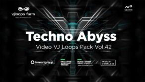 Techno visuals vj loops