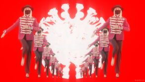 vj video background Corona-Virus-3D-Girls-In-Mask-Empire-royal-woman-marching-Video-Art-4K-VJ-Footage-Looped-1920_003