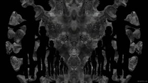 vj video background Covid2020-Virus-3D-Model-with-Dancing-Girls-on-Glitch-Background-4K-Video-VJ-Loop-1920_003