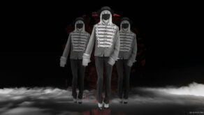 vj video background Marching-Girls-and-dancing-women-on-strobing-motion-background-4K-Corona-Virus-Video-Art-VJ-Loop-1920_003