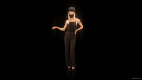 vj video background Softly-Girl-in-Covid-19-black-mask-dancing-isolated-on-black-background-4K-Video-Art-VJ-Footage-looped-1920_003