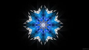 vj video background 8-points-star-christmas-snowflake-blue-techno-sign-Video-Art-Vj-Loop_003