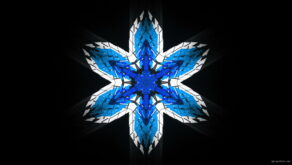vj video background Hexagram-6-point-blue-star-Geometric-snowflake-Full-HD-Video-Art-Symbolic-Vj-Loop_003