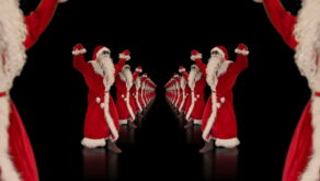 vj video background Santa-Claus-Dance-in-Tunnel-Flight-4K-Video-Art-Vj-Footage-1920_003