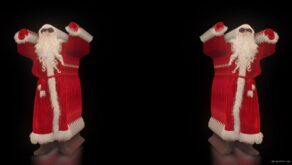 vj video background Santa-Claus-beat-the-soul-in-tunnel-Video-Art-VJ-Footage-1920_003