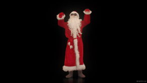 vj video background Santa-Claus-is-beating-air-for-EDM-Event-Video-Art-VJ-Footage-1920_003