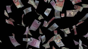 Dollars-yuans-euros-paper-money-falling-down-motion-background-arwaqw-1920_007 VJ Loops Farm