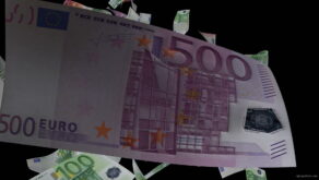 Euro-currency-bills-flying-into-frame-3D-animation-mka0gl-1920_007 VJ Loops Farm