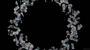 Russian-rubles-paper-money-rotaating-in-big-circle-z30hgb-1920_008 VJ Loops Farm