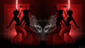 Red-Laser-black-bunny-rabbit-woman-dancing-erotic-RAVE-Video-VJ-Footage-n3wfoo-1920_002 VJ Loops Farm
