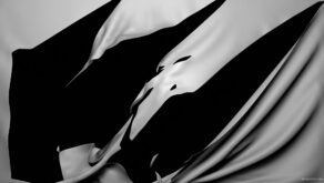 vj video background Wild-wind-ripping-off-light-gray-3D-rendered-cloth-projection-mapping-loop-wrb91y-1920_003