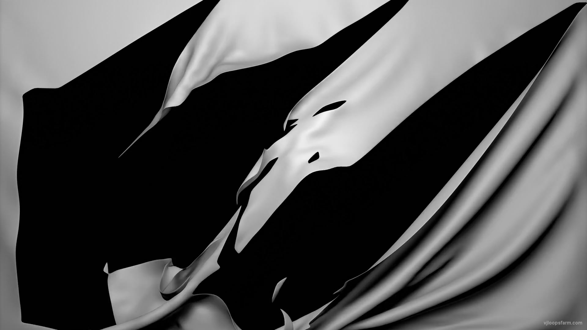 vj video background Wild-wind-ripping-off-light-gray-3D-rendered-cloth-projection-mapping-loop-wrb91y-1920_003