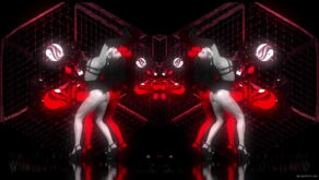 Pixel-Sorting-Girl-dancing-on-red-motion-background-itocez-1920_006 VJ Loops Farm