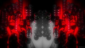 Sexy-female-Dancers-performing-on-pixel-sorted-motion-background-video-loop-egssca-1920_004 VJ Loops Farm