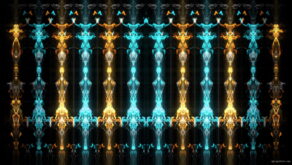 Fire-Flame-Wall-Pattern-with-Abstract-Columns-4K-Video-Art-VJ-Loop-cnc5tx-1920_009 VJ Loops Farm