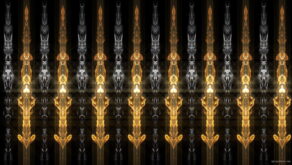 Golden-Wall-Pattern-with-Fire-flame-Columns-4K-Video-Art-VJ-Loop-954s6l-1920_004 VJ Loops Farm