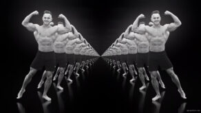Bodybuilder-showing-his-body-in-tunnel-isolated-on-Alpha-Channel-NOT-Looped-Video-VJ-Footage-z2kdz9-1920_006 VJ Loops Farm