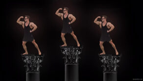 Bodybuilders-with-Pixel-Sorting-on-columns-Blacks-isolated-on-Alpha-Channel-Video-VJ-Footage-4vufda-1920_007 VJ Loops Farm